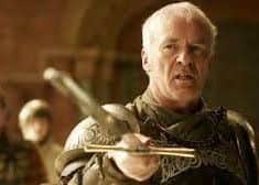 Ian McElhinney as Ser Barristan Selmy in Game of Thrones.