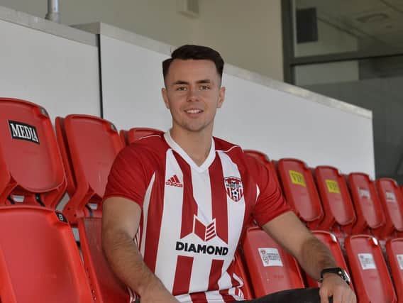 Josh Kerr, Brighton and Hove Albion defender and ex-Celtic starlet, has signed a six month loan deal with Derry City.