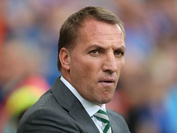 Celtic boss, Brendan Rodgers.