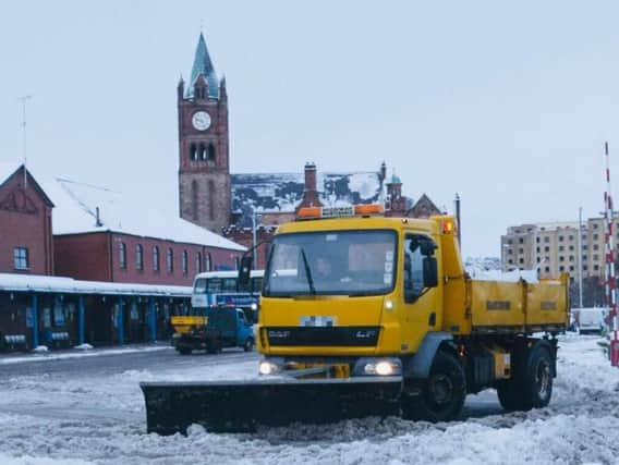 Derry and the rest of the North of Ireland is facing the possibility of sub-zero temperatures and snowfall towards the end of this month and the beginning of next.