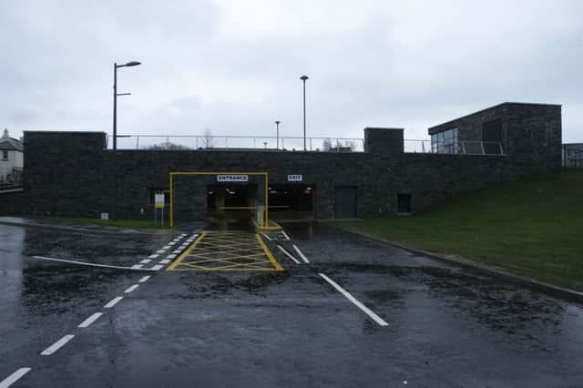 The office block, if approved, will be built on top of the car park at Ebrington. DER0115MC020.