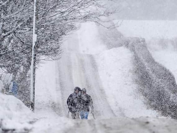 Snow could arrive in the North of Ireland this weekend.