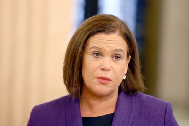 Sinn Fein leader Mary Lou McDonald. Picture by Matt Mackey / PressEye.com