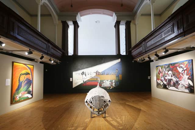The exhibition space in The Glassworks.
