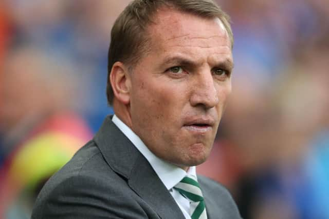 Celtic boss, Brendan Rodgers.