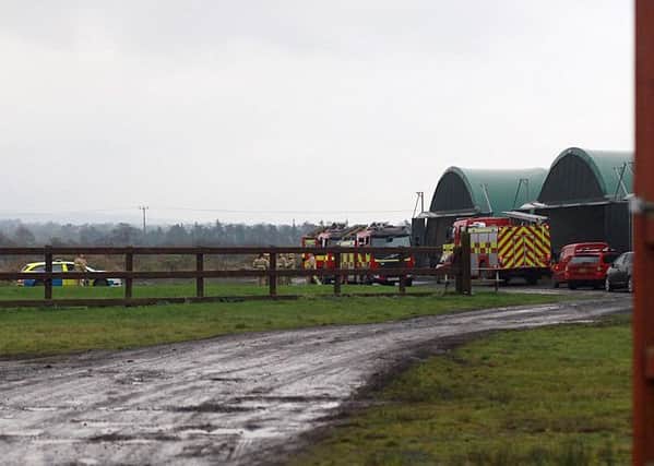 The Scene at Causeway Airfield at Aghadowey on Saturday afternoon. Pic Matt Steele/McAuley Multimedia