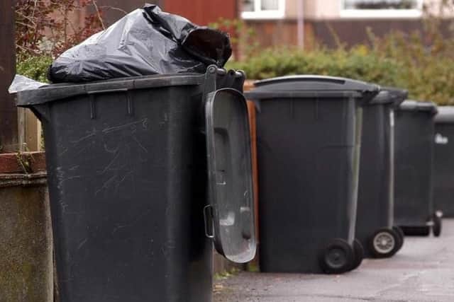 Bin collections disrupted.