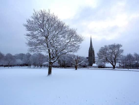 A snow covered Derry earlier this week. (Photo: Lorcan Doherty/Presseye)