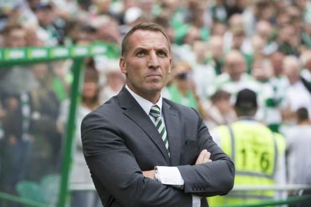 Celtic manager, Brendan Rodgers.