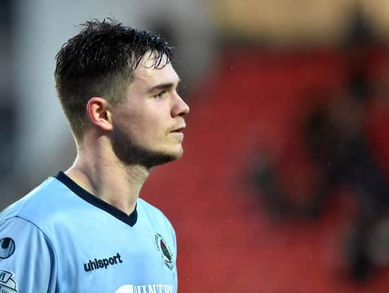 Michael McCrudden says he won't be returning to Institute FC.