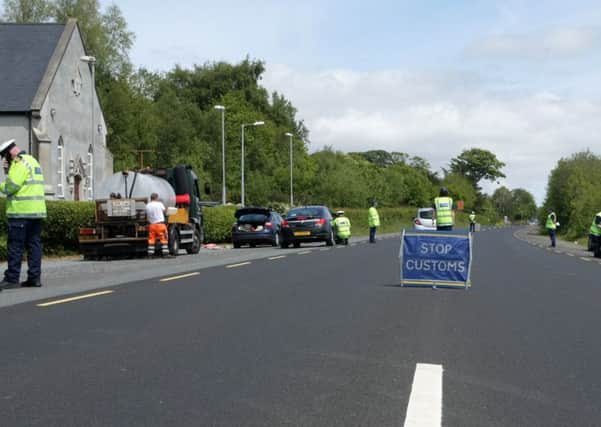 A number of checkpoints operated in Inishowen. (File Photo).