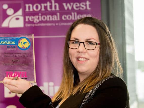 Local Travel and Tourism graduate Katherine Wilkinson