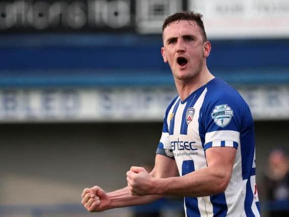 Coleraine captain Stevie P'Donnell
