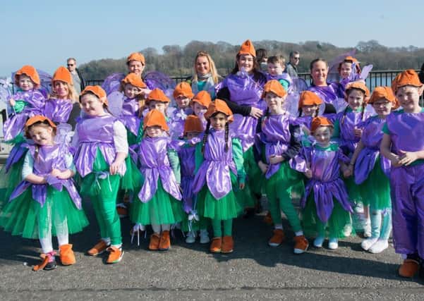 One of the groups taking part in a previous  St. Patricks Day parade in Derry. Picture Martin McKeown. Inpresspics.com.