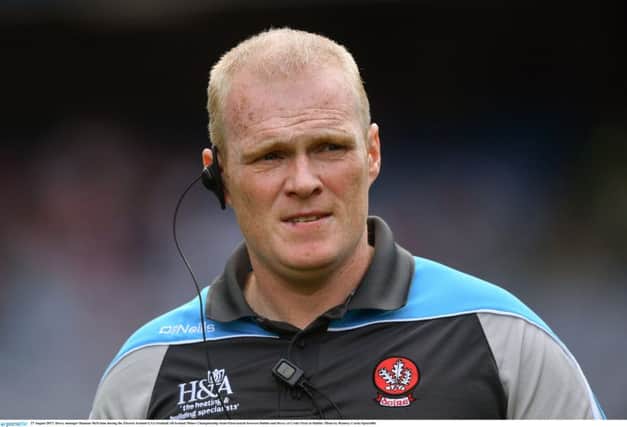 Derry manager Damian McErlain. (Photo: Ramsey Cardy/Sportsfile)
