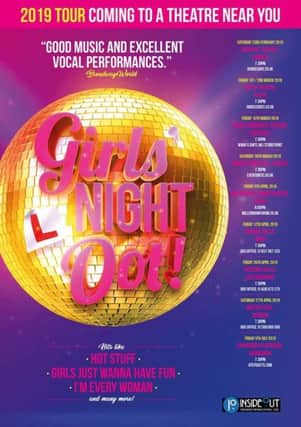 Insideout Theatre Productions Ltd proudly present Girls Night Oot! at the Millennium Forum on Friday, April 5.