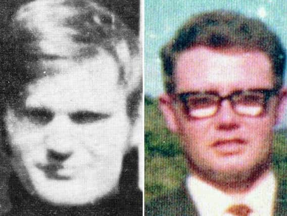 Jim Wray and William McKinney. Soldier F is to be prosecuted for their murder on Bloody Sunday.