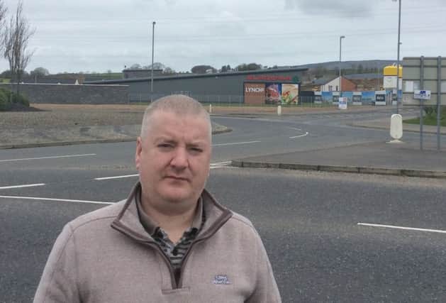 Independent Councillor Warren Robinson pictured at Skeoge.