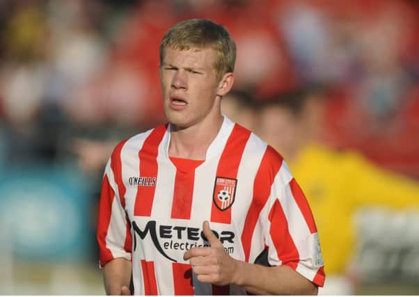 Winger James McClean made his debut for Derry City in 2008. Picture by Oliver McVeigh / SPORTSFILE