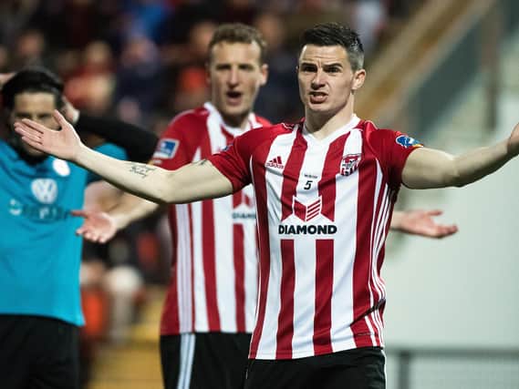 Derry City defender, Ciaran Coll can't wait to take on his former club, Finn Harps.