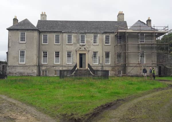 Buncrana Castle which was allocated ¬17,000 for roof works under the Historic Structures Fund 2019.  Buncrana Castle is one of Donegals most important and impressive early houses built 1718 set at the entrance to Swan Park in Buncrana