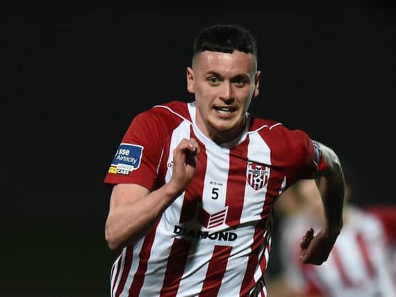 Derry City's David Parkhouse netted a second half brace at Finn Harps.
