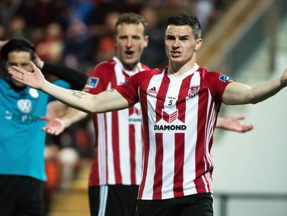 Derry City defender, Ciaran Coll hasn't sustained a broken leg despite initial fears.