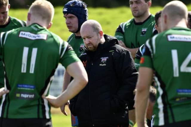 City of Derry Head Coach Paul O'Kane