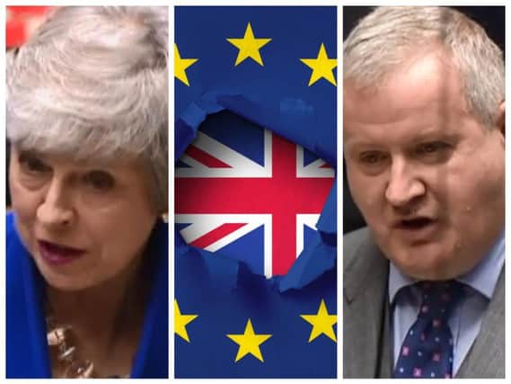 Prime Minister Theresa May was answering a question put to her by leader of the S.N.P. in Westminster, Ian Blackford M.P.