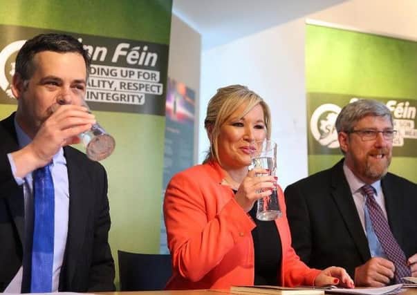 Sinn Fin Vice-President Michelle O'Neill