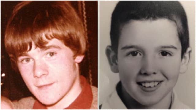 Paul Whitters and Stephen McConomy who were both killed by plastic baton rounds