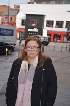 Colr. Sharon Duddy at Waterloo Place.