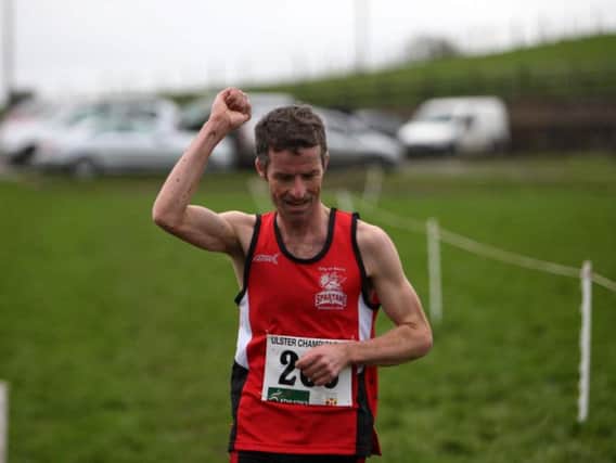 Declan Reed led City of Derry Spartans to the Irish 10k title in Dublin on Sunday.
