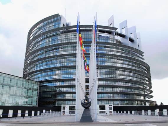 EU Parliament Strasbourg.