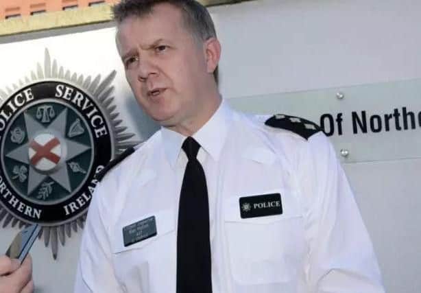 Chief Inspector Alan Hutton.
