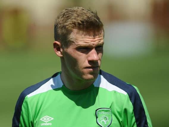 Republic of Ireland midfielder James McClean