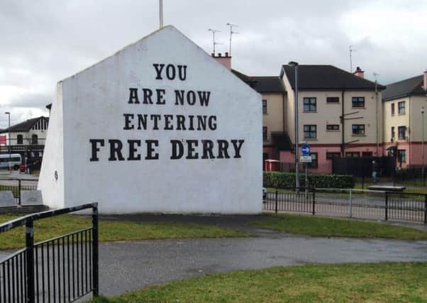 Free Derry Corner, Derry.