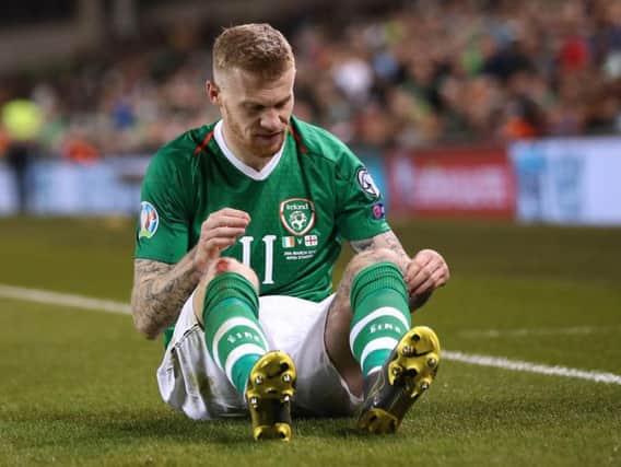 Former Derry City winger, James McClean has been sent a sickening 'Happy Birthday and Die' card.