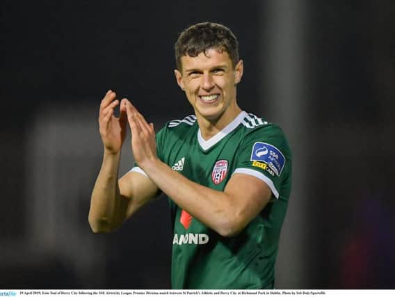 Derry City defender, Eoin Toal has been a mainstay in Declan Devine's team this season.