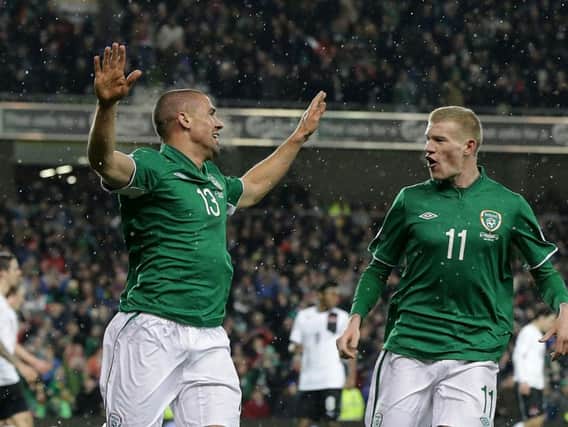 Former Stoke City and Ireland striker, Jonathan Walters has called for the FA to support James McClean.