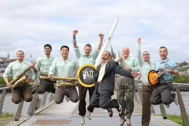 Italian jazz band Jumpin Up are over the moon to be one of the 200 acts performing this weekend as part of City of Derry Jazz and Big Band Festival which runs from May 2  May 6.