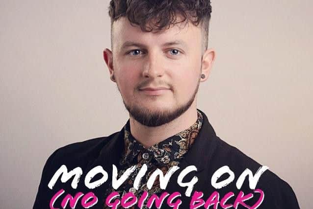 The single cover for Moving On (No Going Back)