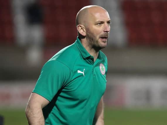 Cliftonville boss Paddy McLaughlin