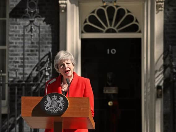Prime Minister Theresa May pictured outside 10 Downing Street on Friday morning. (Photo: P.A. Wire)