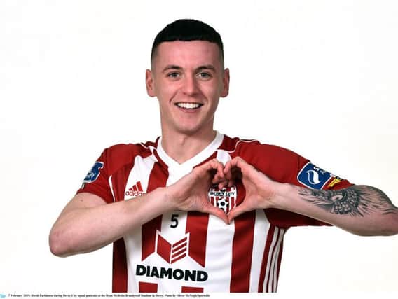 Derry City striker, David Parkhouse netted a brace against Finn Harps to see Derry into the semi-finals,