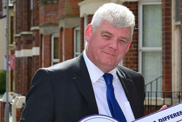 The Housing Executives Director of Housing Services Colm McQuillan.