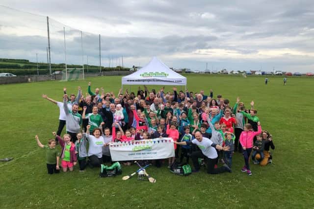 Big Lunch event at Ballygalget GAA club.