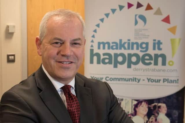 The Chief Executive of Derry & Strabane Council John Kelpie.