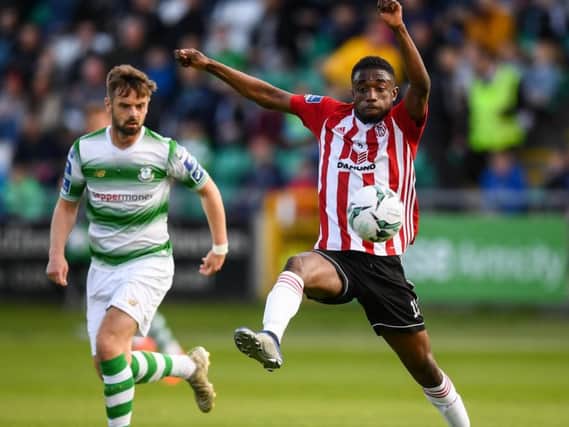 Goal hero, Junior rescued a point for Derry City