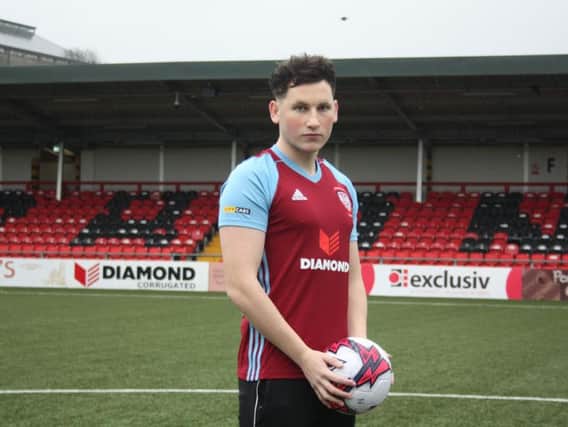 Derry City defender is excited about his loan move to Cliftonville as he lines up against his parent club in a friendly fixture at Brandywell tonight.